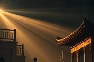喜剧短片《镜头里的慢半拍》片场错位画面